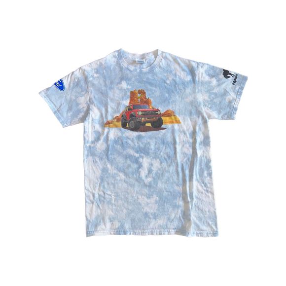 Ford Bronco Raptor Rocket League Championships Bleached Tee - Picture 1 of 7